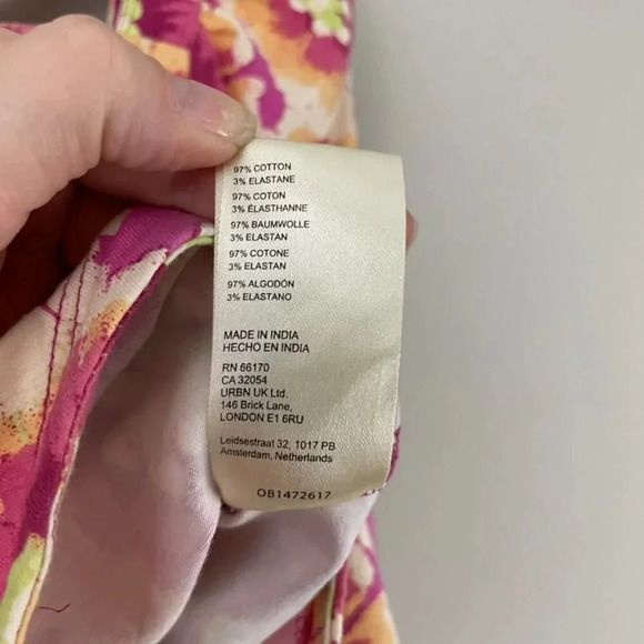 Free People Give Me More Crop Top in Pop Combo Size Large - Picture 4 of 5